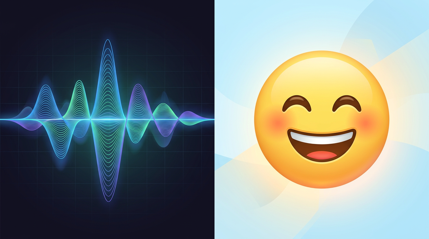 Visual representation of high-energy audio waveforms for AI voice generation.