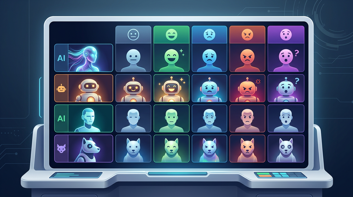 A comparison chart showing how to use different AI personas like the hero, the bully, and the skeptic in content creation.