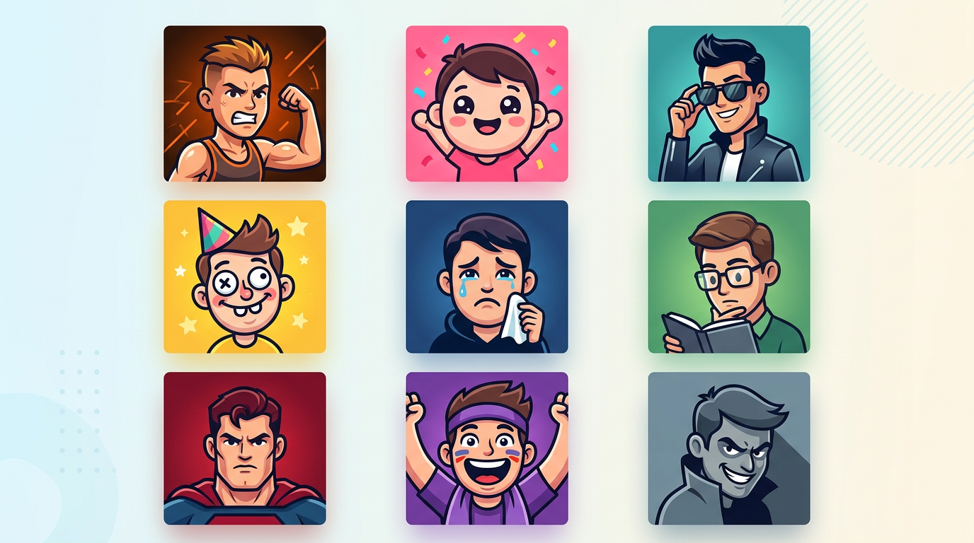 A selection of AI celebrity personas categorized by their distinct personality traits and use cases.