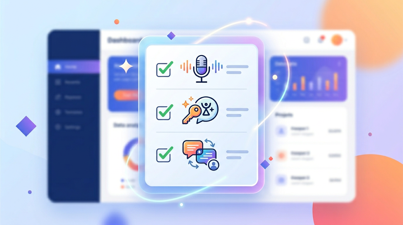 A creative checklist for building an AI-powered digital persona.