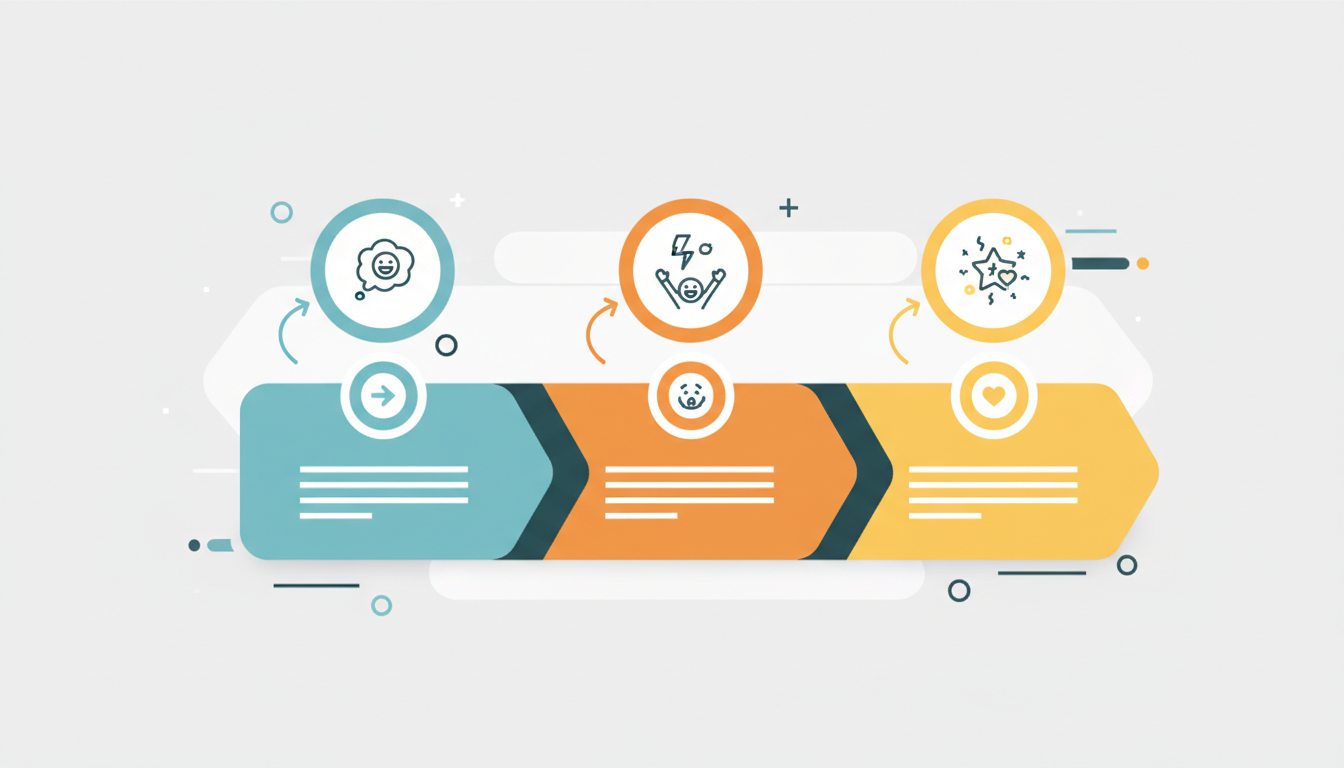 An infographic showing a three-step script structure for creating a personalized AI roast video.