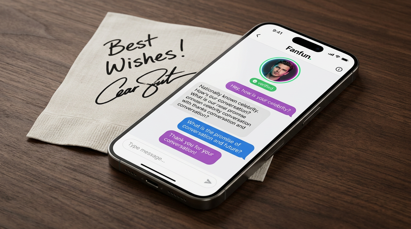 Beyond the Autograph: Why AI Celebrity Interaction is the New Standard for Fandom - Fanfun