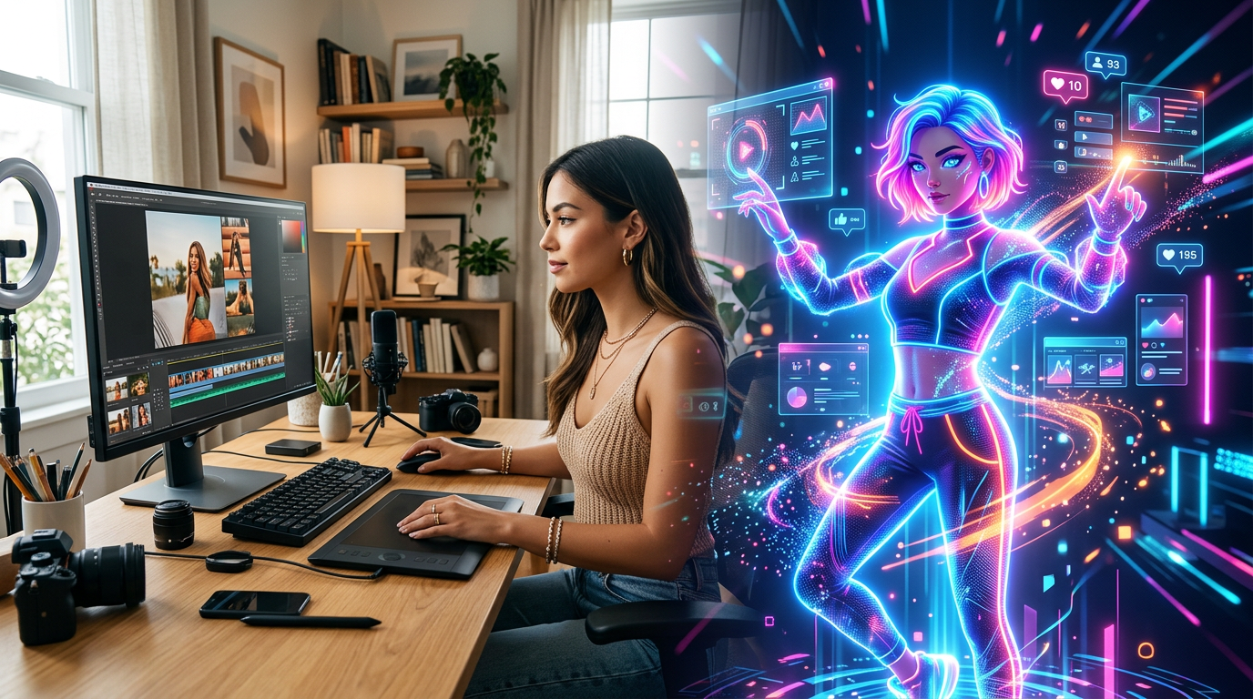 The Joelle Rae Aesthetic: Scaling Influencer-Style Content with AI - Fanfun