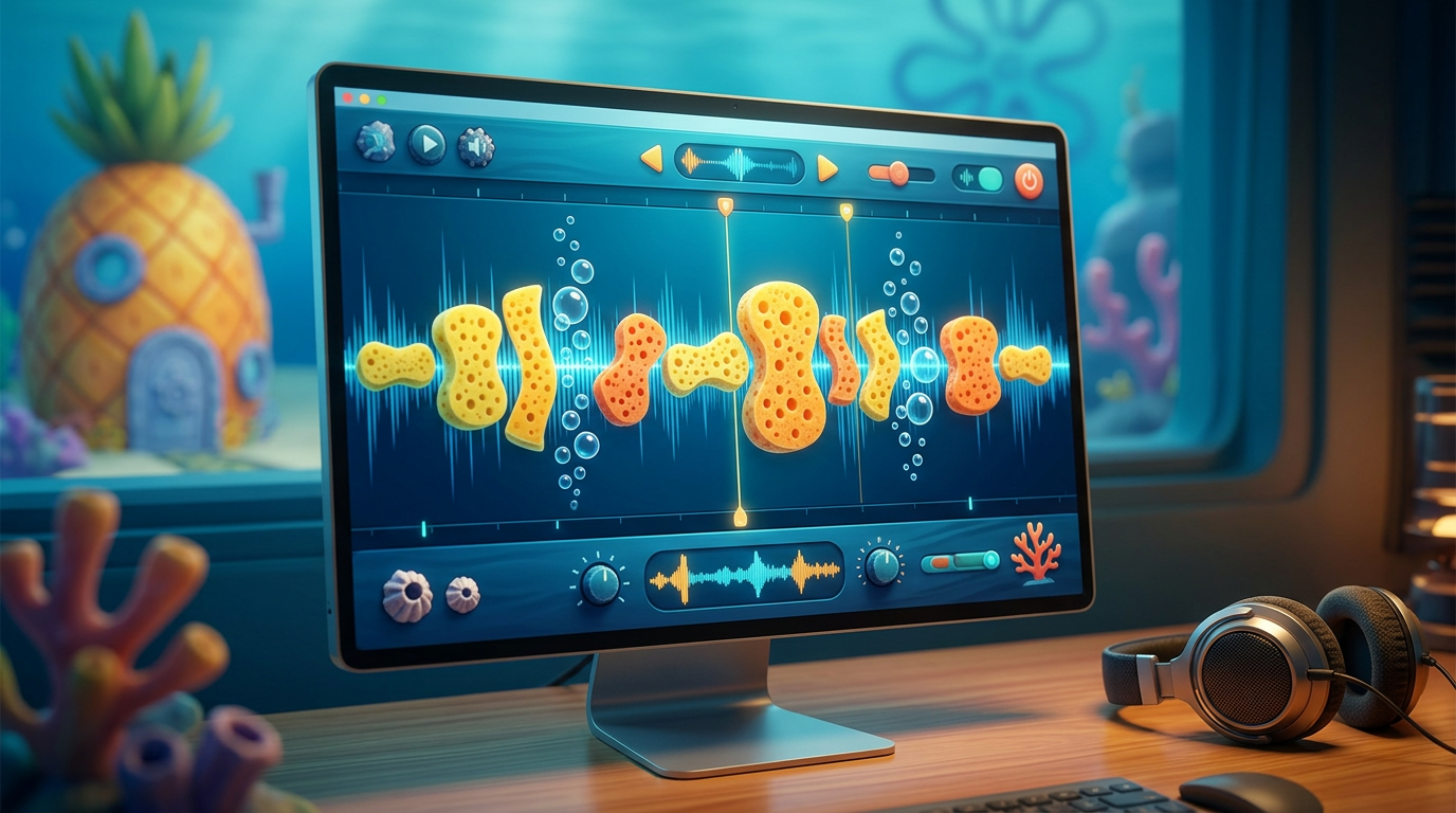 The Art of the Yellow Sponge: How to Direct an AI SpongeBob Voice for High-Retention Social Content - Fanfun