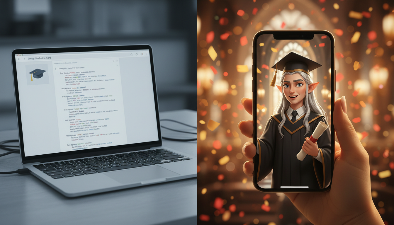 The Graduation Upgrade: How to Script and Direct a Digital Graduation Card Video That Beats the Group Email - Fanfun