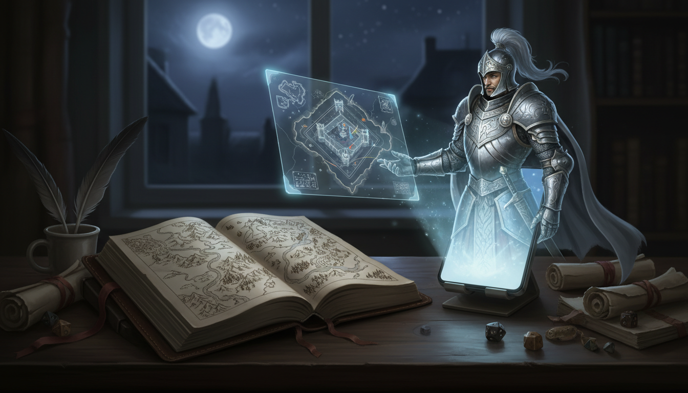 The Hero's Sandbox: How to Direct AI Chats with Fantasy Icons for World-Building and Campaign Writing - Fanfun