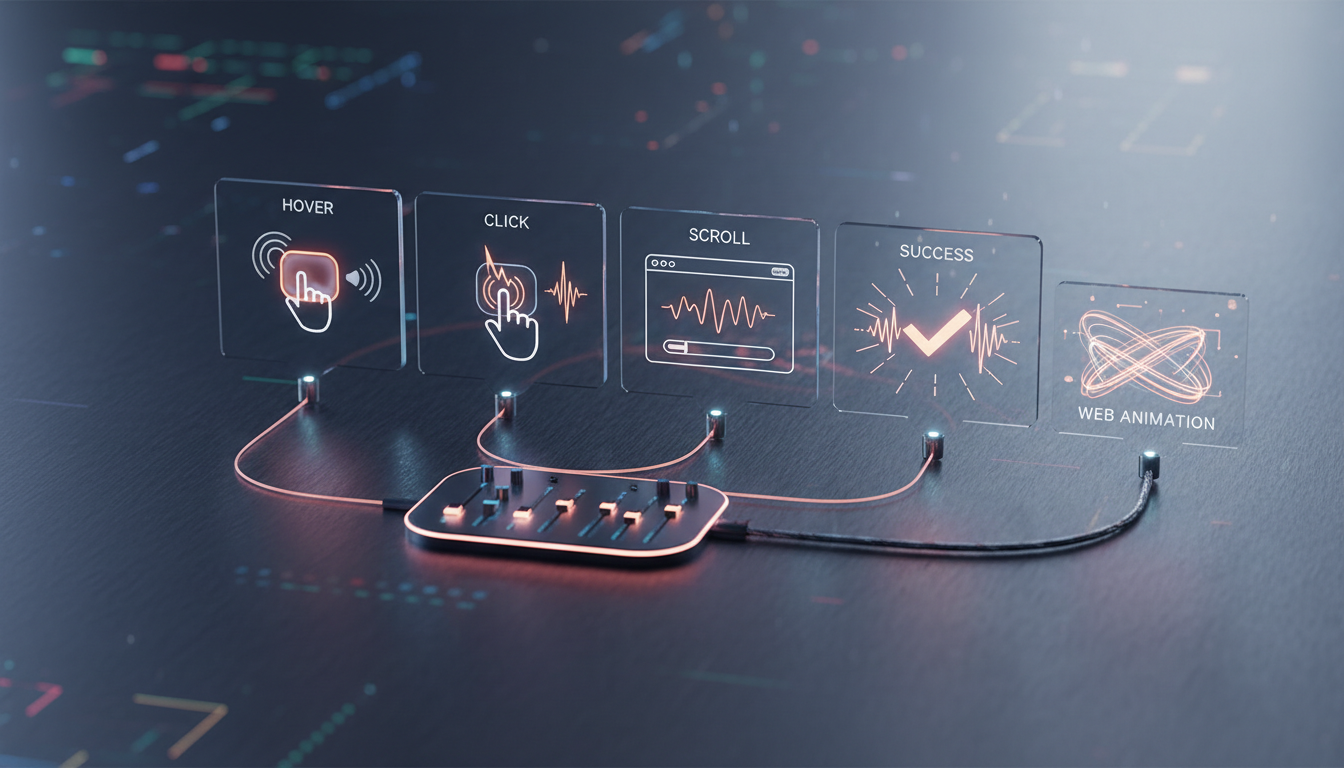 The Micro-Interaction Soundboard: How to Design and Sync Custom Audio for Web Animations - Fanfun
