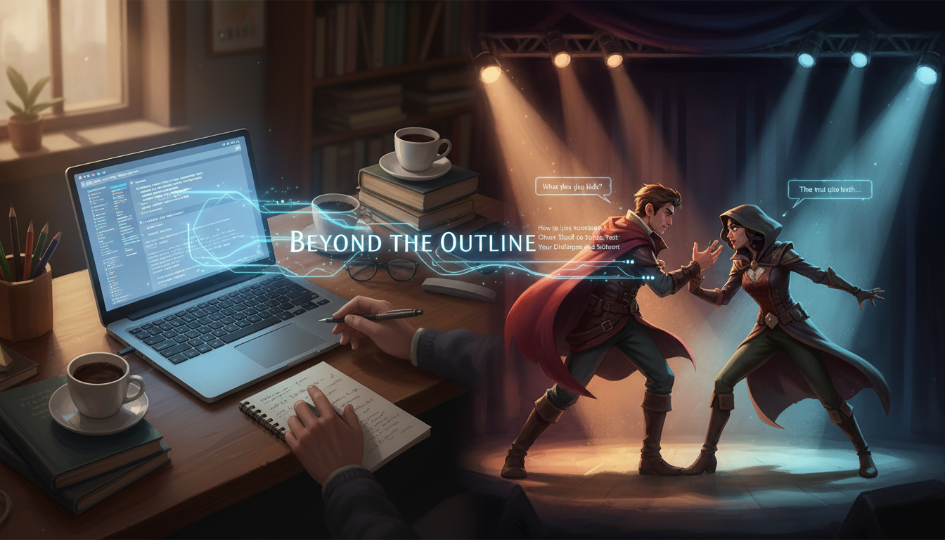 Beyond the Outline: How to Use Interactive Character Chat Tools to Stress-Test Your Dialogue and Subtext - Fanfun