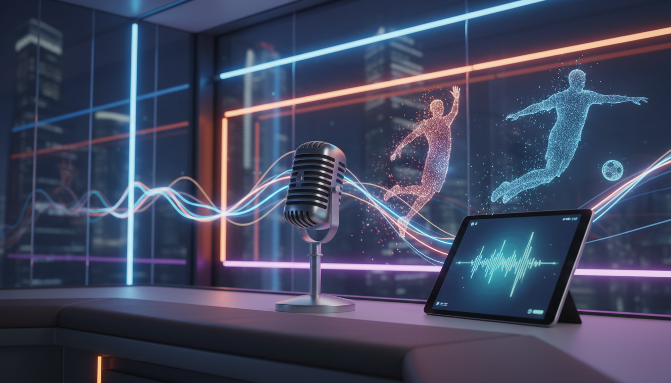 The Broadcast Booth Blueprint: How to Direct an AI Voice Generator for High-Octane Sports Commentary - Fanfun