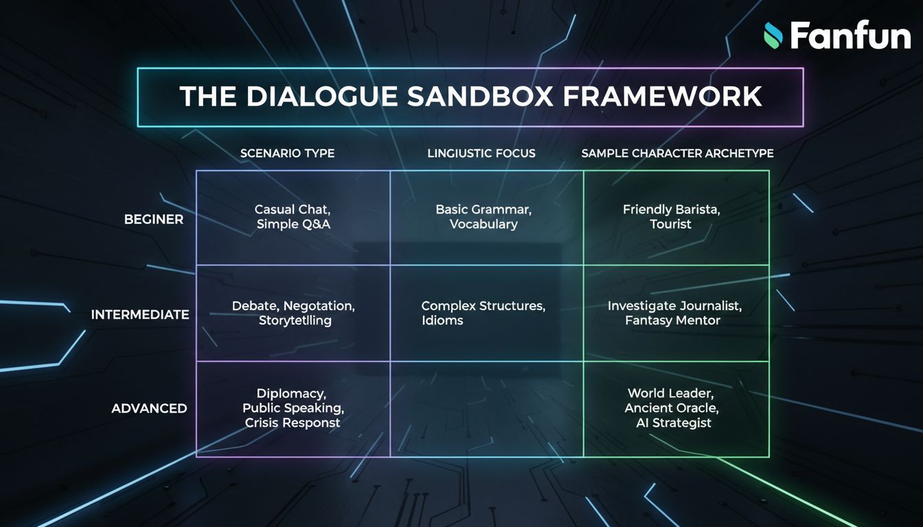 The Dialogue Sandbox: How to Master New Languages Through High-Stakes Character AI Roleplay - Fanfun