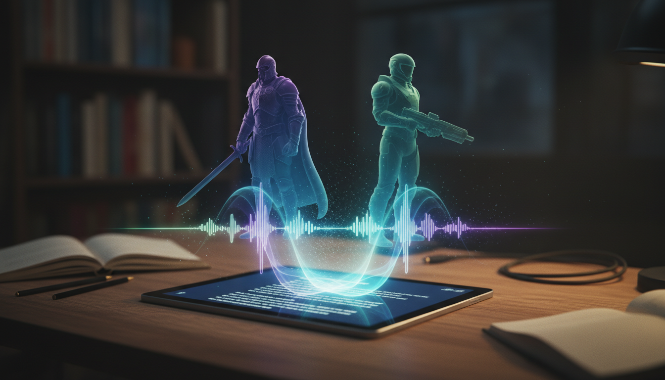 The Podfic Director: How to Turn Fan Fiction into Immersive Audio Dramas with AI Voiceovers - Fanfun