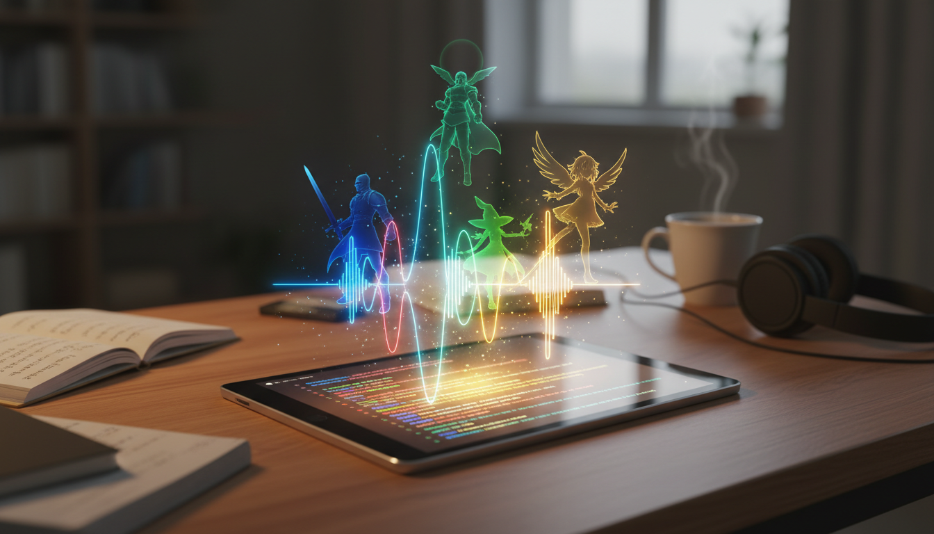 Beyond the Flat Read: The Fanfic Author’s Guide to Directing Multi-Voice Audiobooks with AI - Fanfun