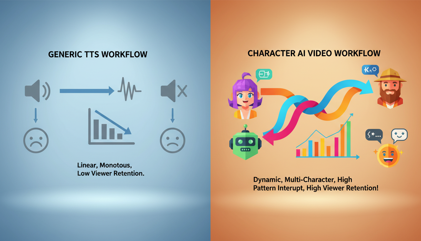 How to Use Character AI Videos to Boost Retention in Faceless Videos - Fanfun