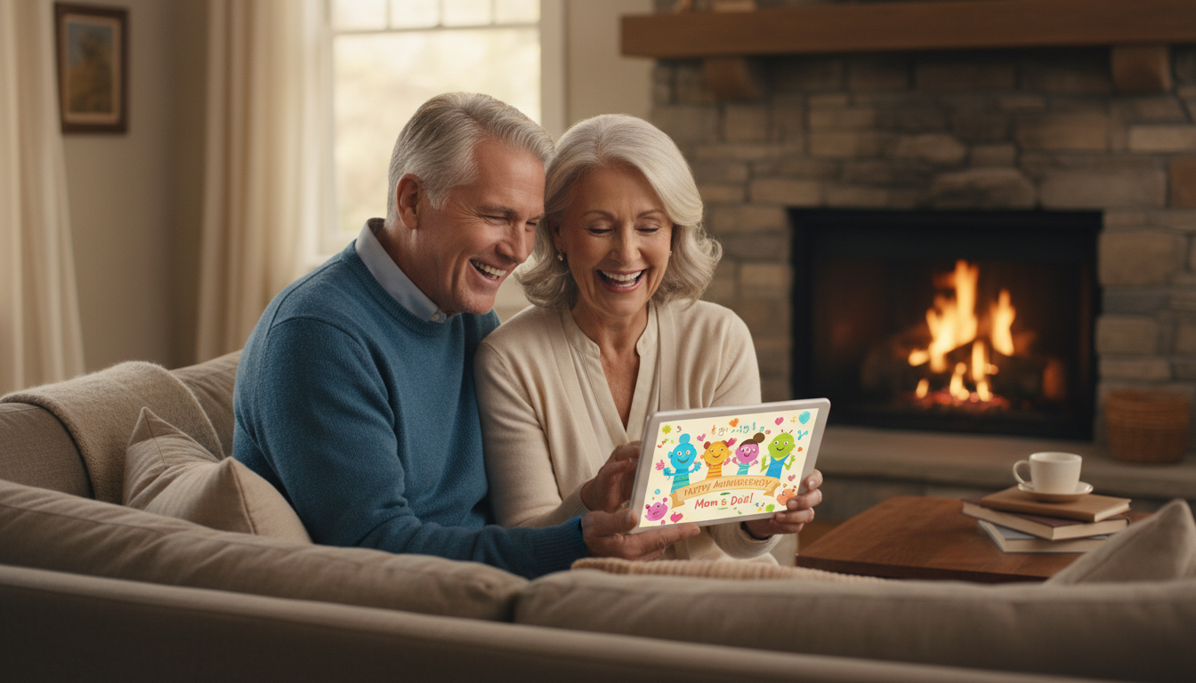 How to Design Personalized Digital Video Gifts for Parents - Fanfun