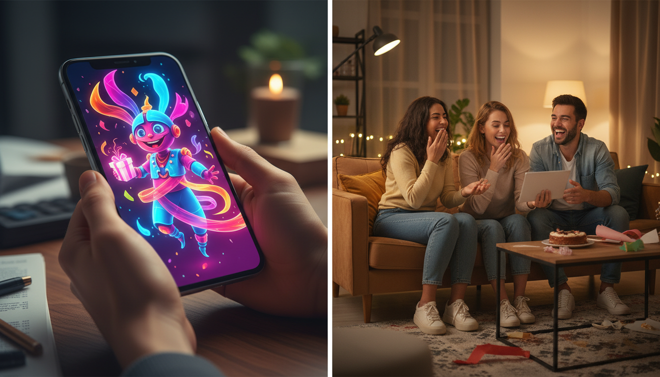 How to Create Instant Digital Gifts for a 30th Birthday - Fanfun