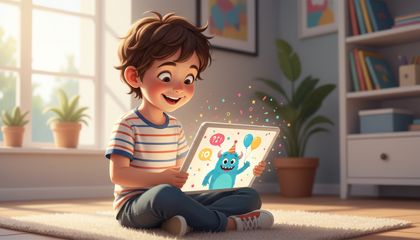 How to Create Instant Digital Birthday Gifts for Kids - Fanfun
