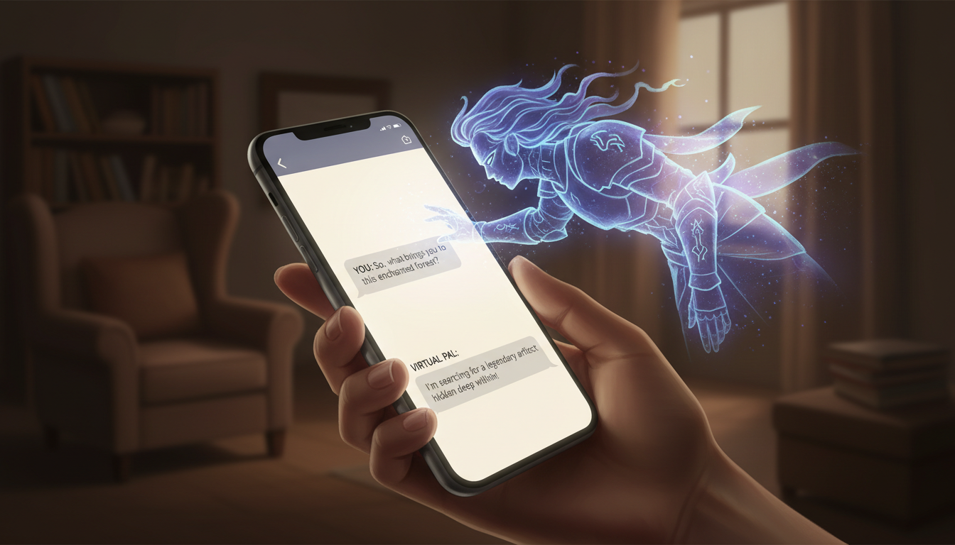How to Chat with Virtual Characters for Creative Roleplay - Fanfun