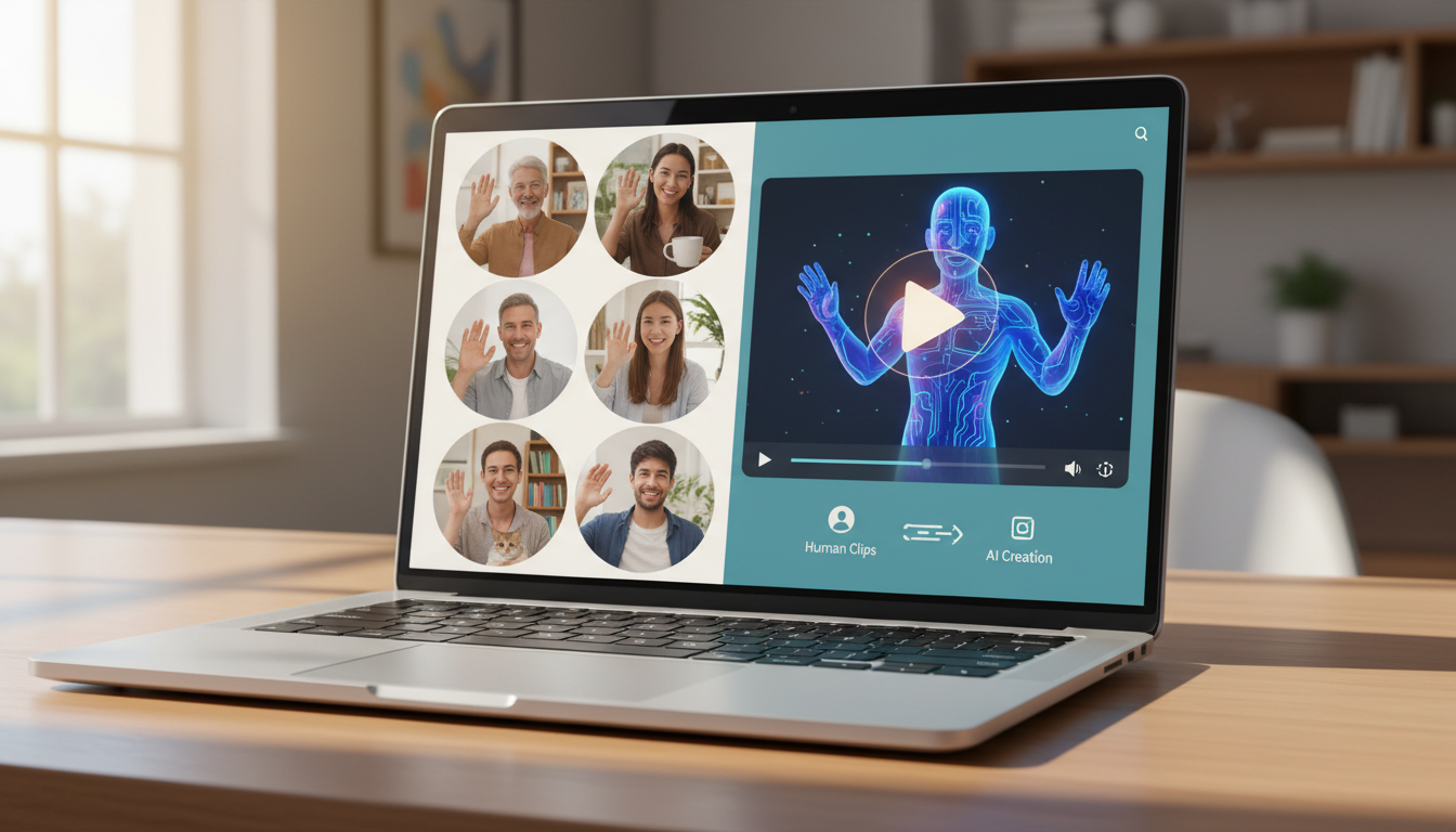 How to Create a Virtual Group Card with a Custom Video Message - Fanfun