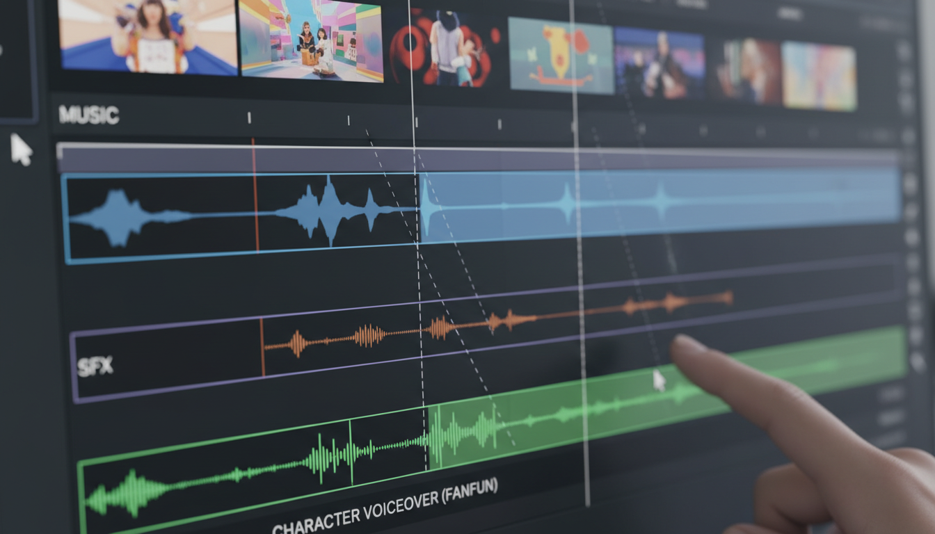 How to Add Character Voiceovers to YouTube Edits - Fanfun