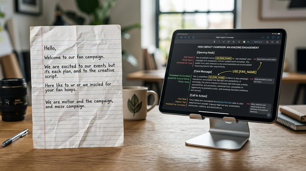 The Scriptwriter’s Playbook: How to Script and Scale High-Impact Campaigns with an AI Fan Message Generator - Fanfun
