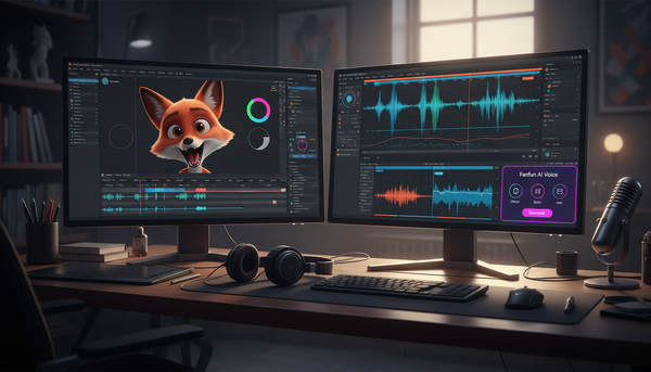The Animator's Audio Pipeline: How to Direct, Sync, and Mix Custom AI Voices Without a Studio Budget - Fanfun