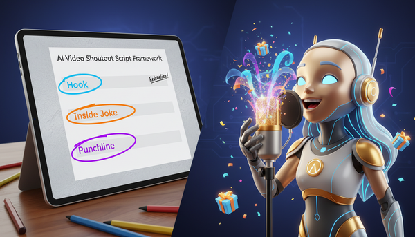 The Character Greeting Blueprint: 5 Script Frameworks for Unforgettable AI Video Shoutouts - Fanfun