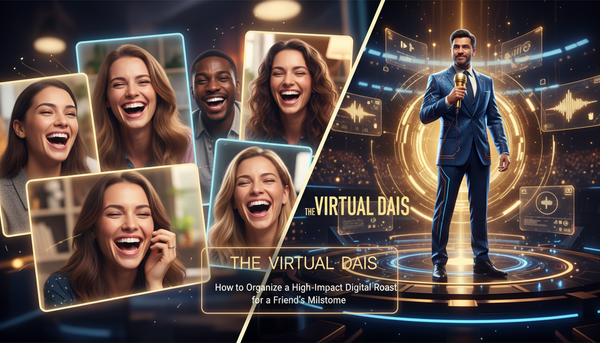 The Virtual Dais: How to Organize a High-Impact Digital Roast for a Friend’s Milestone - Fanfun