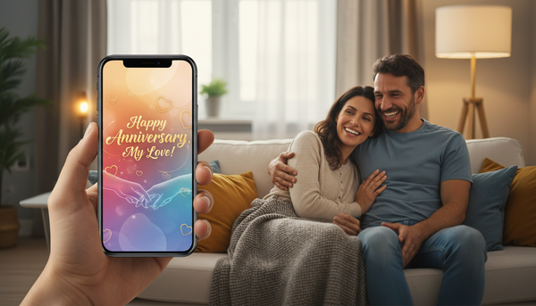 How to Create a Custom Digital Anniversary Video Card - Fanfun