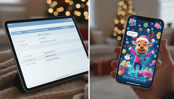 How to Create Personalized AI Holiday Video Greetings for Your Whole Group - Fanfun