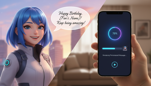 How to Create a Personalized Video Message from an Anime Character - Fanfun